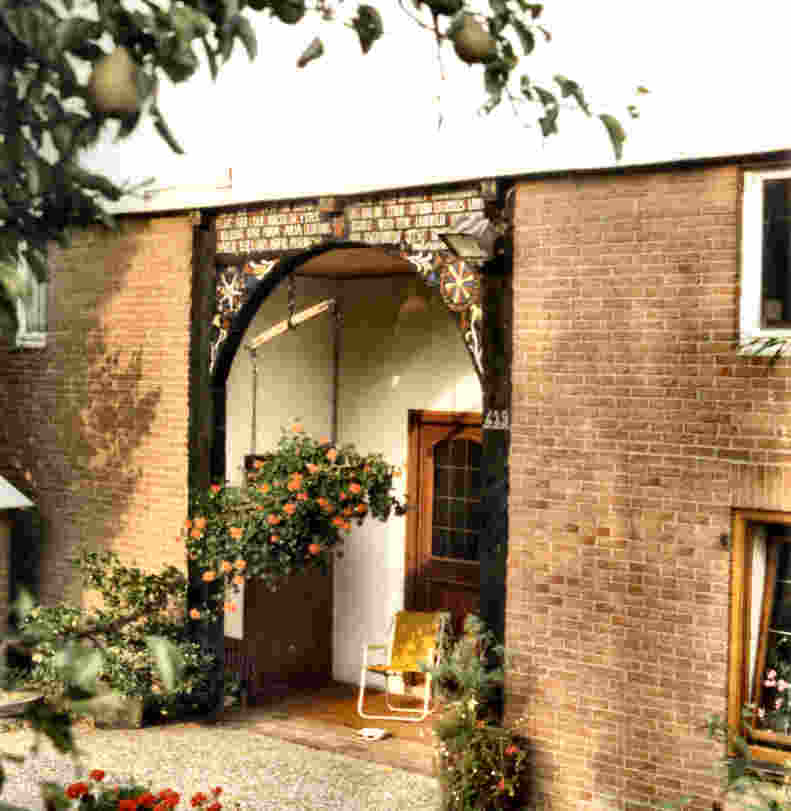 Eingang Haus Klusmeier um 1985