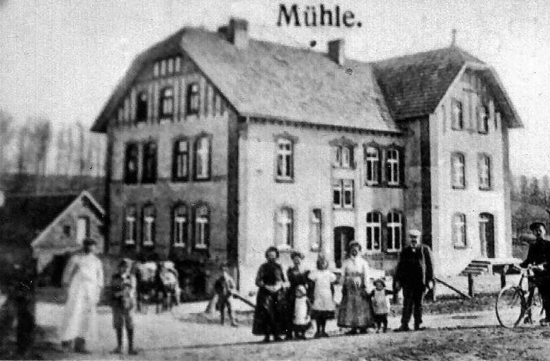 1904 - Hagenmühle in Exter an der heutigen Glimkestraße