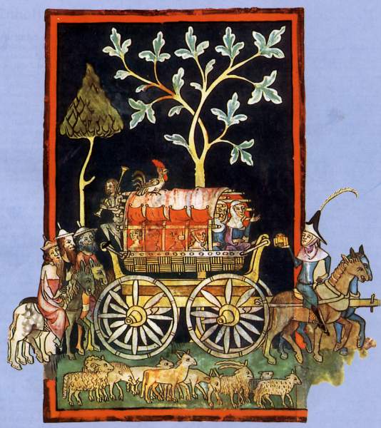 Planwagen um 1360