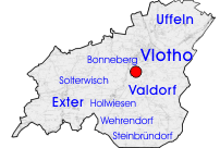 Blick auf Valdorf