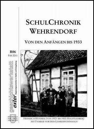 R06 SchulChronik Wehrendorf - 1933