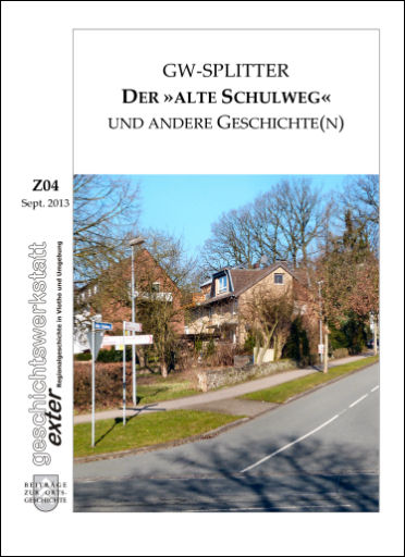 Z04 Standort "Detmolder Straße" - Blick in den "Alten Schulweg"